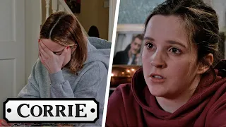 Abi Apologises to Amy for Believing Aaron Instead of Her | Coronation Street