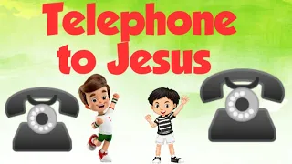 Telephone to Jesus |sunday school animation song|kutties time| jolly time