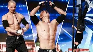 Most Dangerous "Sword Swallowing" Act ever in BGT - Alex Magala