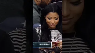 She was trying so hard not to burst out laughing 😂 #nickiminaj #shorts #viral