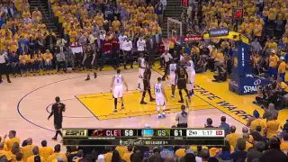 LeBron James Vicious And-One Dunk | Cavaliers vs Warriors - Game 5 | June 13, 2016 | 2016 NBA Finals