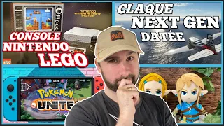 Une Console Nintendo-LEGO🔥 Claque Next-Gen Datée🎮 Pokemon Unite Détails, Peluche Zelda & Half-Life 3