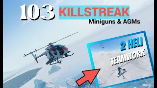 103 KILLSTREAK | Miniguns & AGMs | TEAMWORK Battlefield 2042