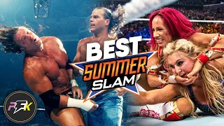 The 20 BEST SummerSlam Matches in WWE History | PartsFUNknown