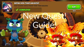 How To Beat “Grow Less Than Galaxili,” Quest With 30 Tiers Left!!