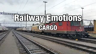 🚆 Aboard a Cargo Express train (Cargo Cab Ride Switzerland | Däniken - Rothenburg)