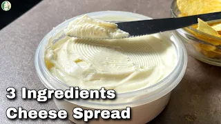 Don’t Buy Cheese ❗️ Make No Rennet Philadelphia cheese spread at home using 3 ingredients only