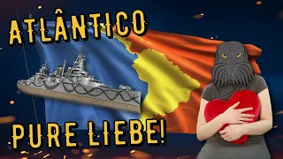 World of Warships Legends - ATLANTICO - Tier 7 - Pure Liebe! XXXL Video! [deutsch/ gameplay]