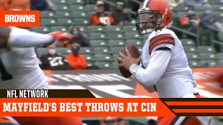 Baker Mayfield's best throws from 5-TD game | NFL Network