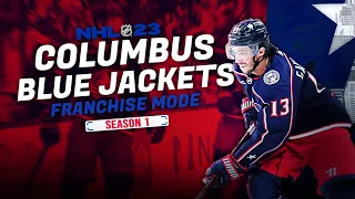 NHL 23: COLUMBUS BLUE JACKETS FRANCHISE MODE - SEASON 1