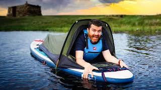 Tiny Tent Camping on Paddleboard - WILL IT WORK?!