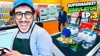 GUADAGNO I MIEI PRIMI 1000€! Ep.3 - Supermarket Simulator