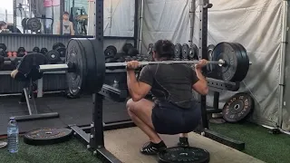Bulk Day 77: LEGS | 110kg Squat PR