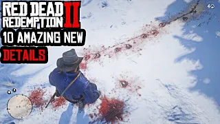 10 Amazing Details in Red Dead Redemption 2 - You may have Missed