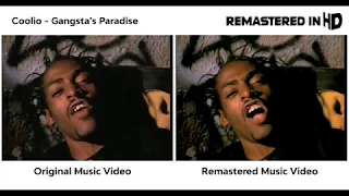 Coolio - Gangsta's Paradise (Official Music Video) [480p vs. 4K]