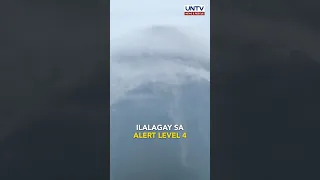 Bulkang Mayon, posibleng ilagay sa Alert Level 4 dahil sa tumitinding aktibidad