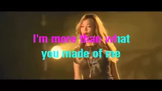 Beyonce Listen karaoke.wmv