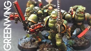 How to Paint Dark Angels Greenwing