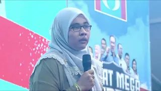 Siti Aishah: Negara Ini Sudah Jadi Negara Gila Bila Kita Menangis Pemimpin Rasuah Bila Masuk Penjara