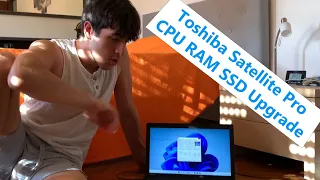 How to Upgrade a Toshiba C50-A Laptop! Upgrade CPU RAM and SSD for just 50$ - Tutorial