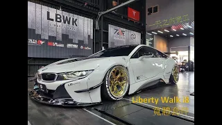 Liberty Walk i8 寬體套件22個小時內完工!! BMW i8 Liberty Walk Wide body Finish in 22 Hour!!