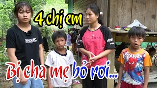 🔴4 chị em bị cha mẹ bỏ rơi được nhà hảo tâm giúp đỡ khoản tiền lớn và nhiều món quà bất ngờ