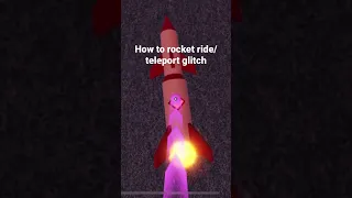 How to rocket ride/teleport glitch on fling things in Roblox