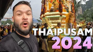 Thaipusam 2024 at the Batu Caves 🇲🇾 | These monkeys are SCARY!