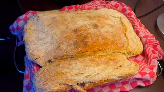 Make French baguettes and oven bread with this one dough