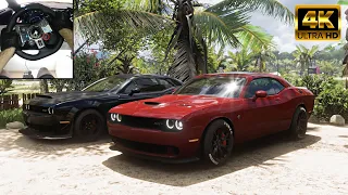 Dodge Challenger SRT Hellcat | Forza Horizon 5 - CONVOY | Logitech G29 Gameplay