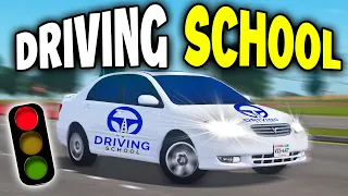 Driving School lesson In Greenville Roblox