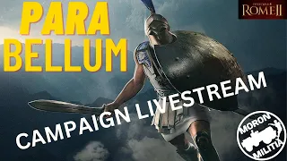 Conquering the Mediterranean as Syracuse: Live Stream of Rome Total War 2 with Para Bellum Mod