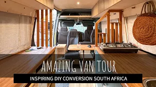 Inspiring DIY Van Conversion | Off-grid Family Home on Wheels