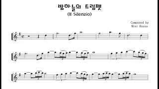 "Il Silenzio (밤하늘의 트럼펫)" 알토 색소폰 연주 Alto Saxophone cover