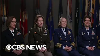 Norah O'Donnell interviews female 4-star generals and admirals | "Person to Person"