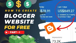 Free Blogging Course: How to Create a Blogger Website | Part 1