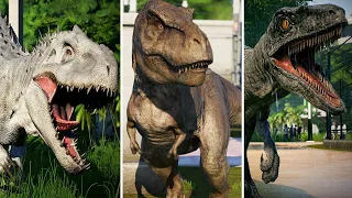 ALL 68 DINOSAURS - Jurassic World Evolution