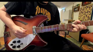 Flatwounds vs. Roundwounds on a Rickenbacker 12 String- A Shootout!