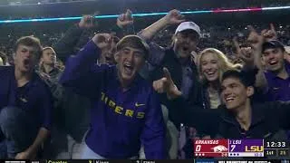 NCAAF 2019 Week 13 Arkansas at LSU