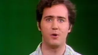 ANDY KAUFMAN AUDITION for SNL reciting MacArthur Park 1975