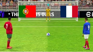 Ronaldo vs Mbappe Match | Portugal vs France Match | Penalty Shootout Gameplay | Efootball24 |