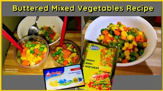 Buttered Mixed Vegetables Recipe | Side Dish Vegetables