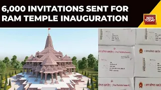 Ram Mandir 2024 Inauguration: Invitation Process Commences In Ayodhya