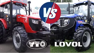 АгроПорівняння: На скільки однакові 105 к.с. у китайських тракторів YTO ELX1054 і Lovol FT1054?