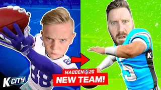 NEW TEAM! (Moving the Team in Madden NFL 20 Complete!) K-CITY GAMING
