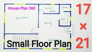 Best Home Plan//17×21 Small Floor Design