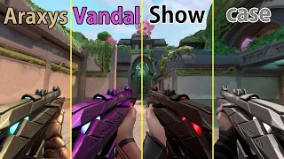 Araxys Vandal All Variants Showcase - VALORANT New Araxys Skin Bundle