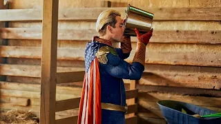 This man accidentally drink a potion that made him as strong as Superman