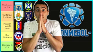 TIERLIST ELIMINATORIAS SUDAMERICANAS 2026 | ANALISIS & PREDICCION