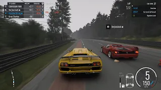 Maximum Velocity in the Lamborghini Diablo SV (Forza Motorsport)